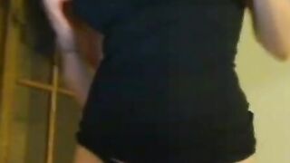 Oiled Amateur Big Tits Brunette Webcam Show