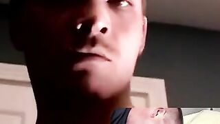 JoeSchmoeXXX.com - Big dicked lad jerks off hard and passionately with powerful strok