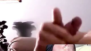 JoeSchmoeXXX.com - Big dicked lad jerks off hard and passionately with powerful strok