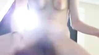 Standing Squirting Orgasm on Webcam