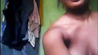 African Amateur's Striptease