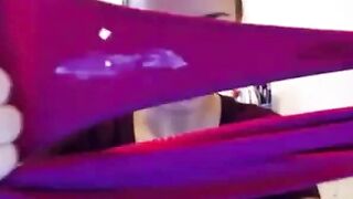 Amateur Striptease with a Funny Twist