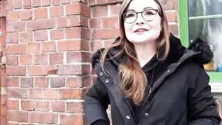 GERMAN SCOUT - Tiny Emily Porn Casting