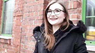 GERMAN SCOUT - Tiny Emily Porn Casting