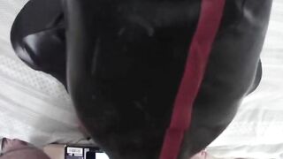 Kinky POV Blowjob Video With Laura in Heels and Fishnets