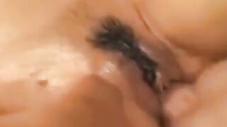 Korean Amateur with Big Tits Bathes in Oil Before Sex