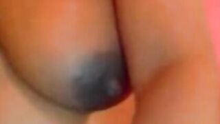 Pregnant Brunette on Webcam