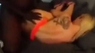 Blonde Milf in Heels Takes BBC Creampie