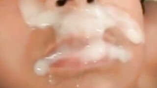 Amateur Latina POV Facial Compilation Part 2