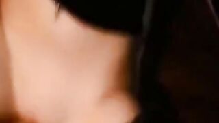 Amateur Couple's Passionate Stockings Sex with Creampie