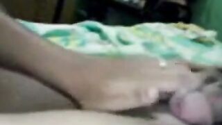 Amateur Asian Babe Gives a Handjob