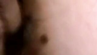 Bearded amateur plays with dick and cums on himself