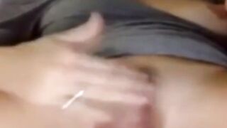 Big Clit Hairy Pussy - Amateur Masturbation Solo
