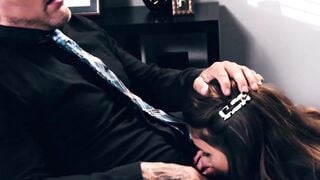 Katrina Jade's ebony shared monster cock experience