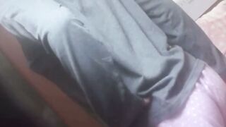 Sexy babe caught in spycam dancing first then pussy poking
