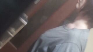Sexy babe caught in spycam dancing first then pussy poking