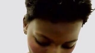 South African Babe With Black Beauty