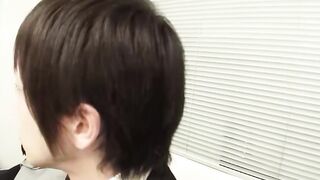 Blowbang Bukkake at Japan for Secretary