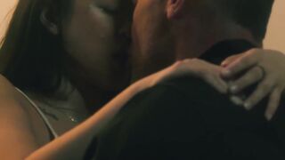 Asian babe Lulu Chu strips naked for neighbor DILF then rides his thick dick
