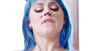 Sexy Jewelz Blus huge boobs catches stepbrothers creamy splooge