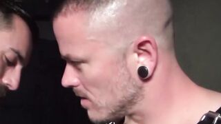 Big dicked dudes Max Cameron and Dean Brody flip fucking in missonary