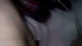 Hairy Chinese Pussy Fucked in a Dorm Room