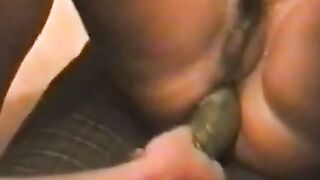 Une Courgette dans Mon Cul - Anal Orgasm