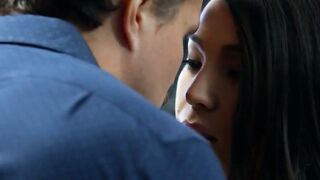 TS Kasey Keis cravings are met after hung stud facializes her