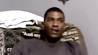 Mature man swallows a youngsterâs raw load with delight