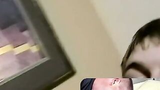 JoeSchmoeXXX.com - Spilling thick cum from my hard cock after solo masturbation with
