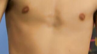 Gorgeous twink has his ass fucked with big fat cock