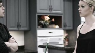 Tight housemaid Anny Aurora wrecked by massive throbbing cock deep inside