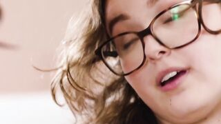 Little Pucks strap on stretched wide stepdaughter Leana Lovings