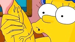 Marge Simpson mature sexwife