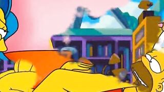 Marge Simpson mature sexwife