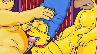 Marge Simpson mature sexwife