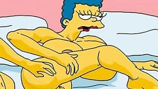 Marge Simpson mature sexwife