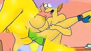 Marge Simpson mature sexwife