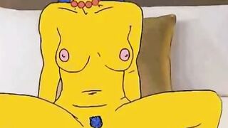 Marge Simpson mature sexwife