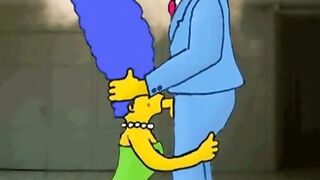 Marge Simpson mature sexwife
