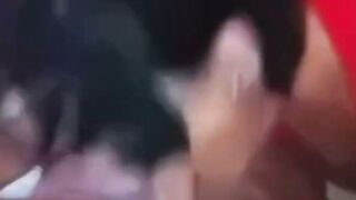 Masked MILF Gives Intense Blowjob