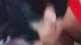 Masked MILF Gives Intense Blowjob