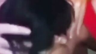 Masked MILF Gives Intense Blowjob