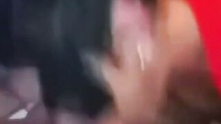Masked MILF Gives Intense Blowjob