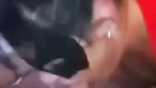 Masked MILF Gives Intense Blowjob