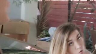 Hard At The Yard Sale Video With Xander Corvus Sofi Ryan Kayla Kayden - Brazzers Official