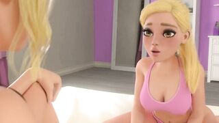 The Crush ◈ FUTA on FUTA Stepsisters ◈ EXCLUSIVE 3D