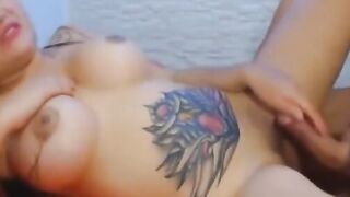 Big-Titted Amateur's Hardcore Cam Show Hoe 2
