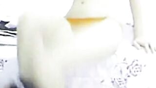 Tiny Asian Amateur with Pink Nipples on Webcam