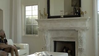 Nailing my hot new TS Ebony neighbor in the ass